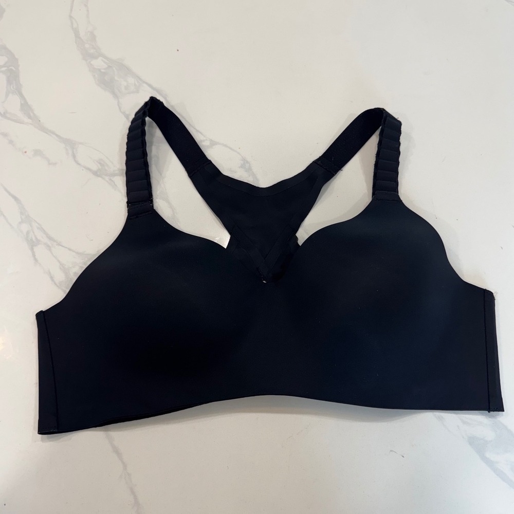 Kindred Bravely Racerback Maternity Nursing Bra Size Large Black
